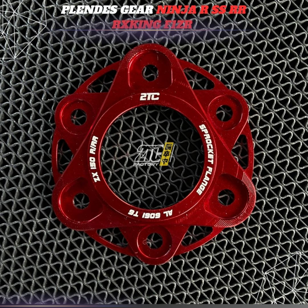 MANISAN GEAR NINJA R SS RR PLENDES GEAR SPROCKET FLANGE RXKING F1ZR