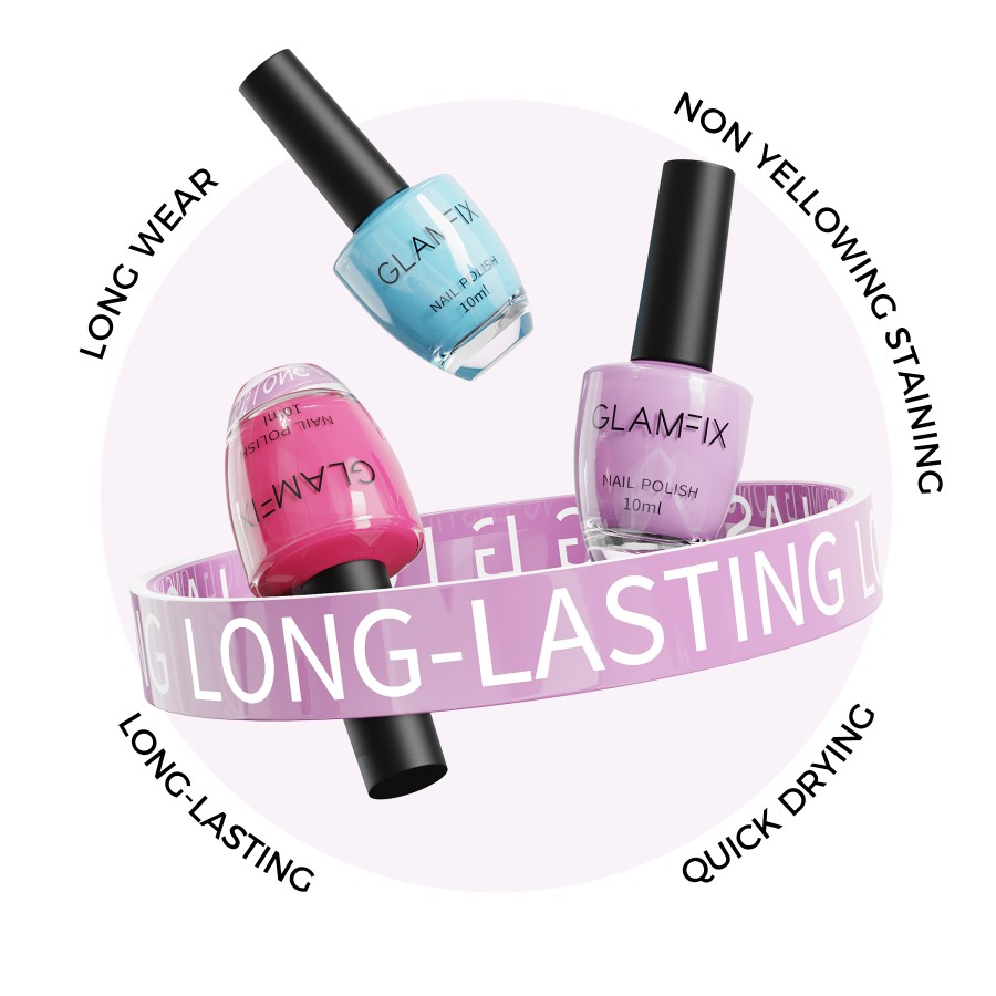 Glam Fix Earth Peel Off | Shine | Fantasy Nail Polish Kutek Cat Kuku | Alat Kecantikan Makeup By YOU