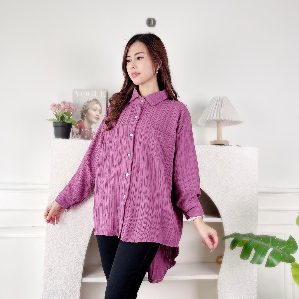 AFI - EC - Luna JUMBO XL LADY CRUSH Oversize Blouse