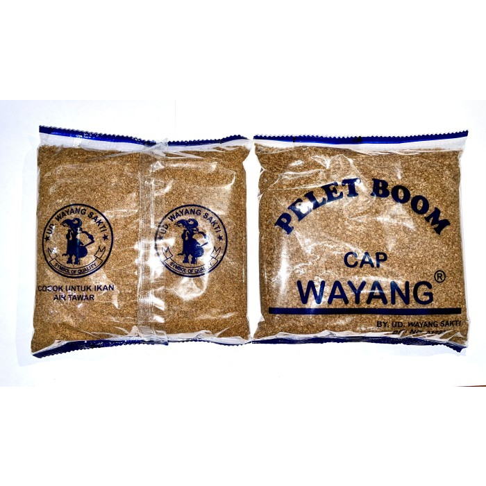 GROSIR UMPAN PELET BOOM CAP WAYANG KECIL HALUS & KASAR ISI 10 PCS