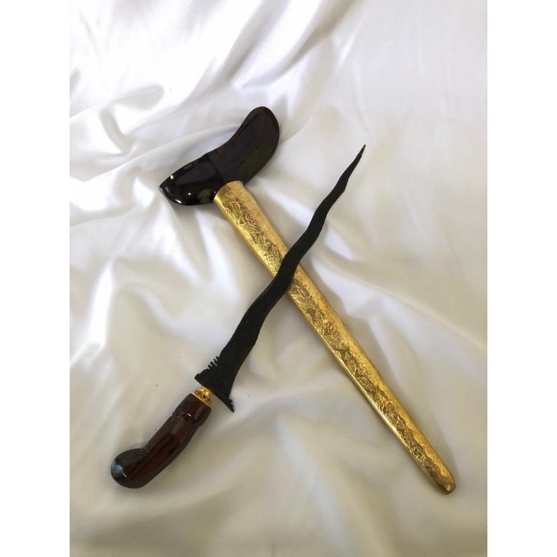 KERIS MANTEN GAYAMAN JOGJA  KAYU SONO KELING