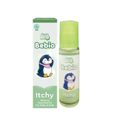 Fresh Living Bebio Essential Oil Baby &amp; Kids FreshCare Bayi 9ml Untuk Batuk &amp; Pilek , Membantu Meredakan Masuk Angin &amp; Perut Kembung , Menggurangi Rasa Gatal