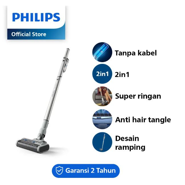 Vacuum Cleaner Philips Cordless Stick XC4201 Mop XC-4201/01