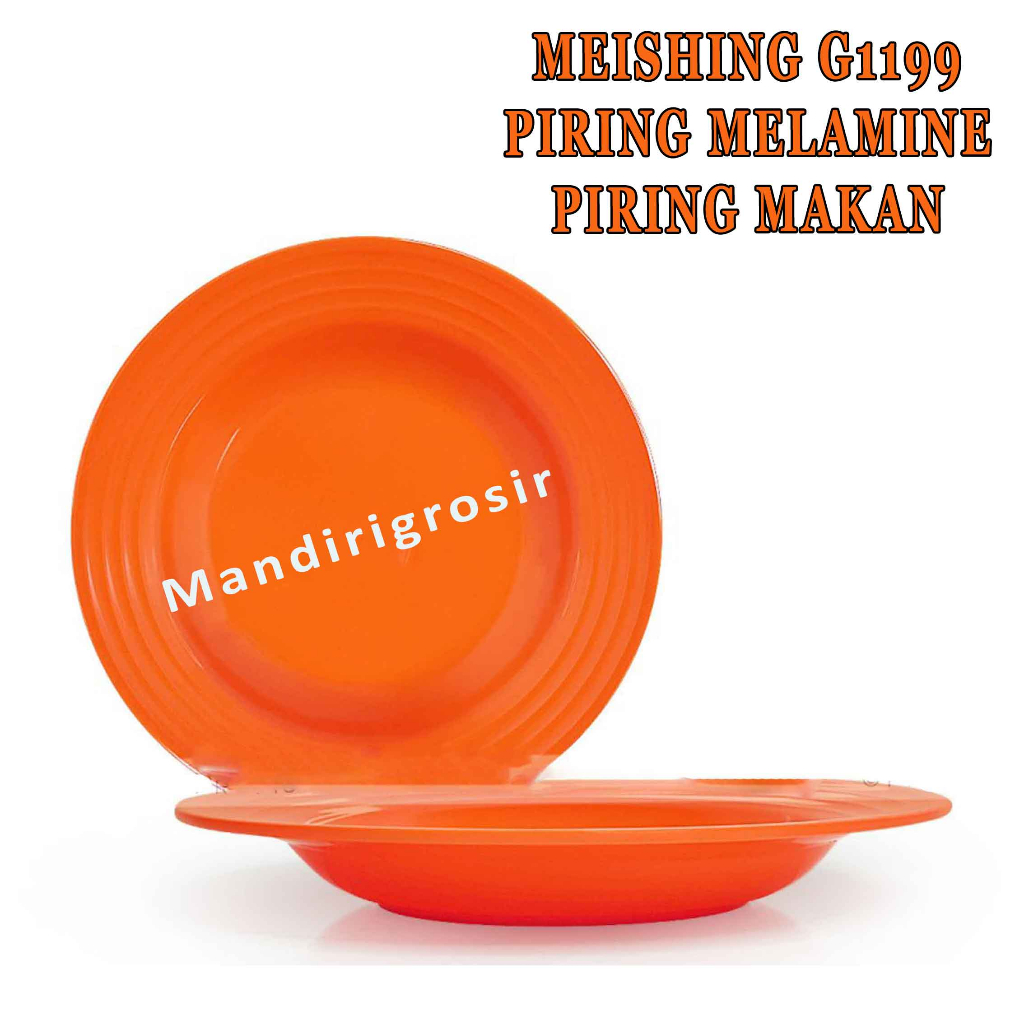 Piring Melamin Serbaguna * Meishing Piring * Piring Makan * G-1199