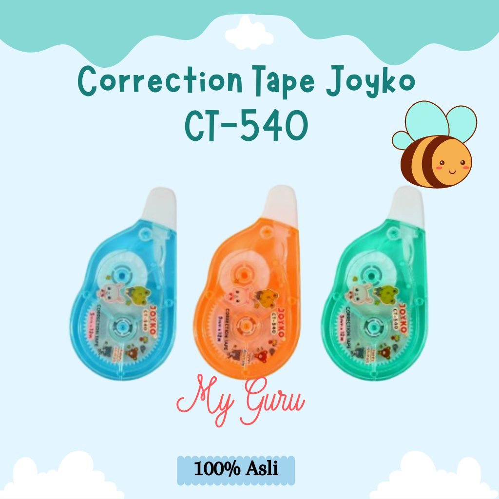 

[PCS] CORRECTION TAPE / TIP-X ROLL JOYKO CT-540 (12 METER)