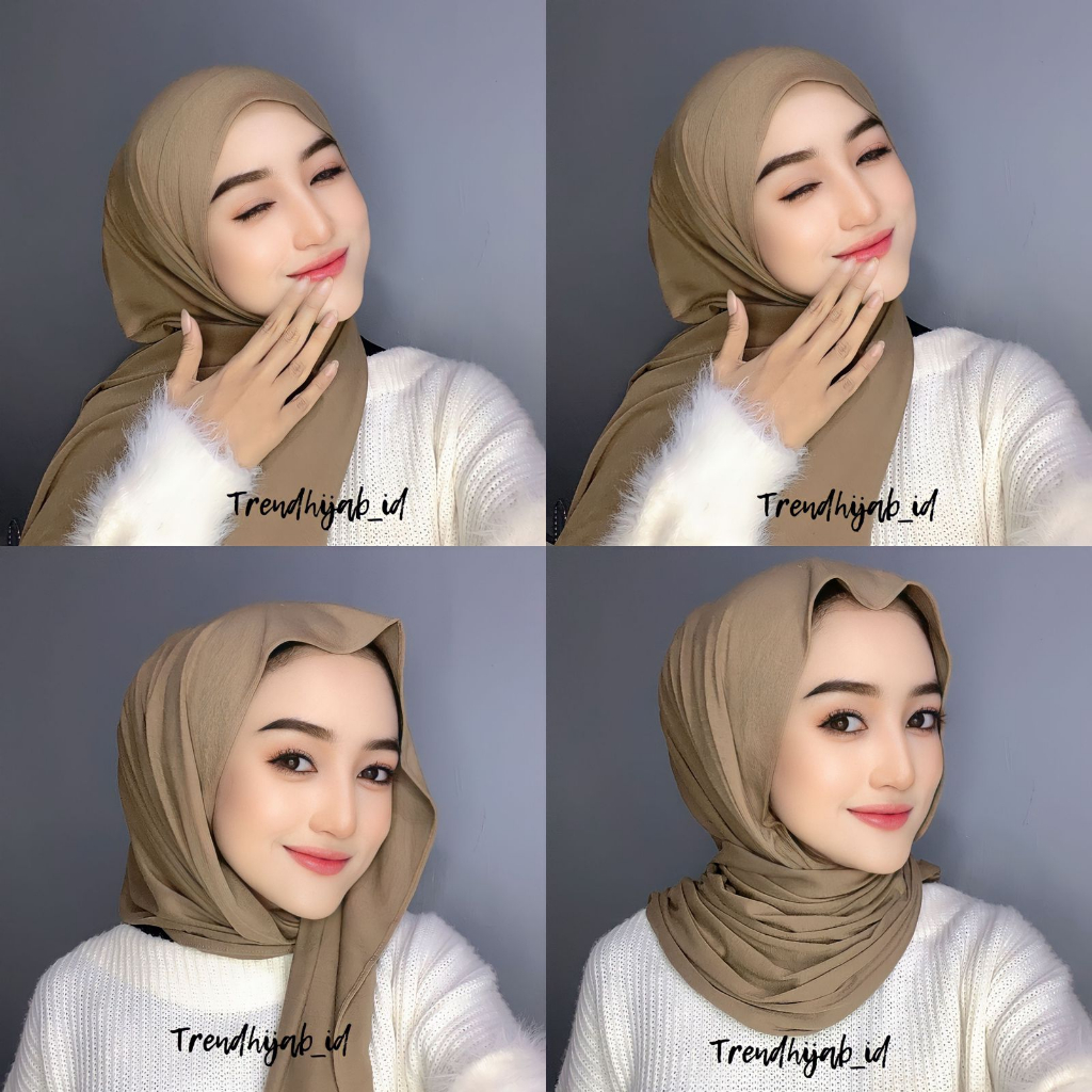 HIJAB JILBAB KERUDUNG  PASHMINA  KAOS RAYON TURKEY OMAN SHAWL