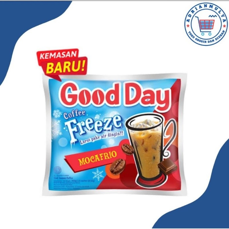 

GoodDay Coffee Freeze Sachet 30gram isi 10 Sachet