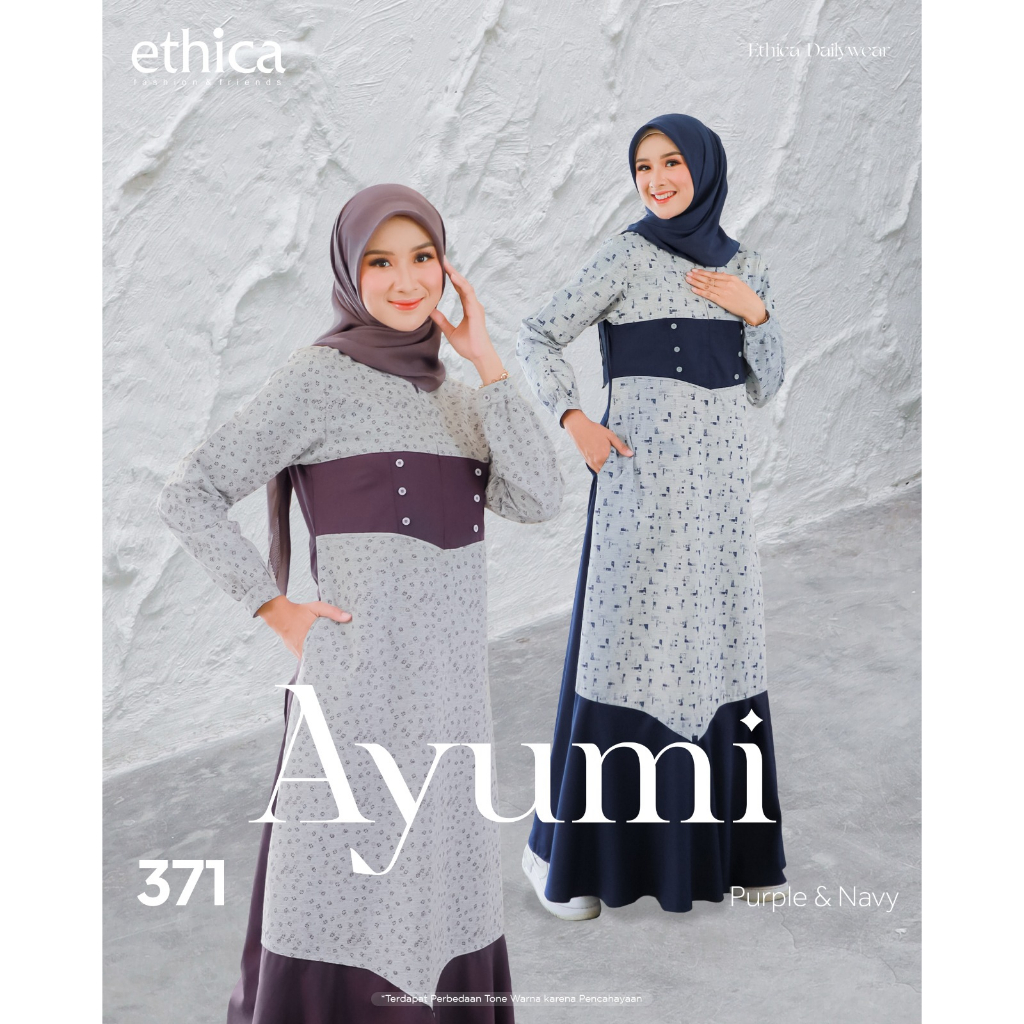 Gamis Eticha Terbaru Ayumi 371