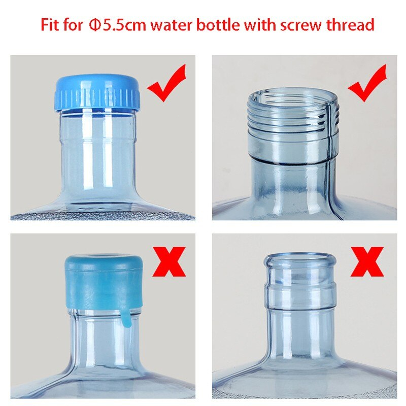 5pcs/Set Tutup Galon Tutup Aqua Galon Tutup Dispenser Penutup Air Galon Aqua Anti Tumpah