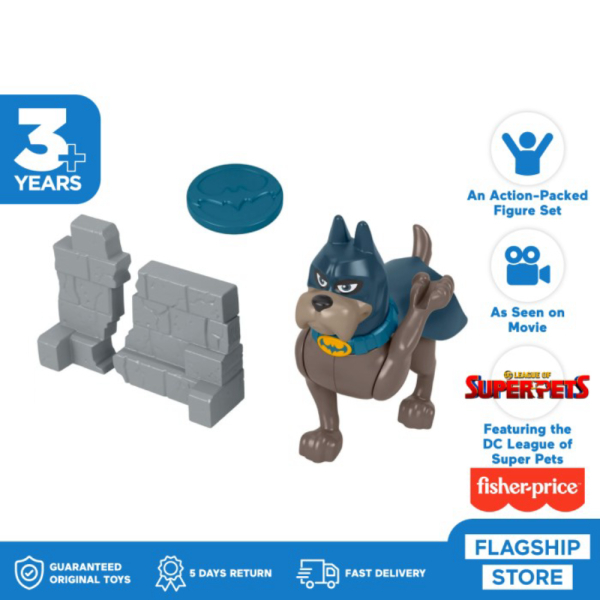 

Dijual Fisher-Price DC League of Super-Pets Disk Launch Ace - Aksesoris Figur Berkualitas