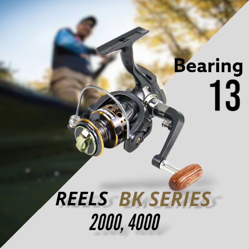 TaffSPORT GHOTDA Reel Pancing BK 2000/4000