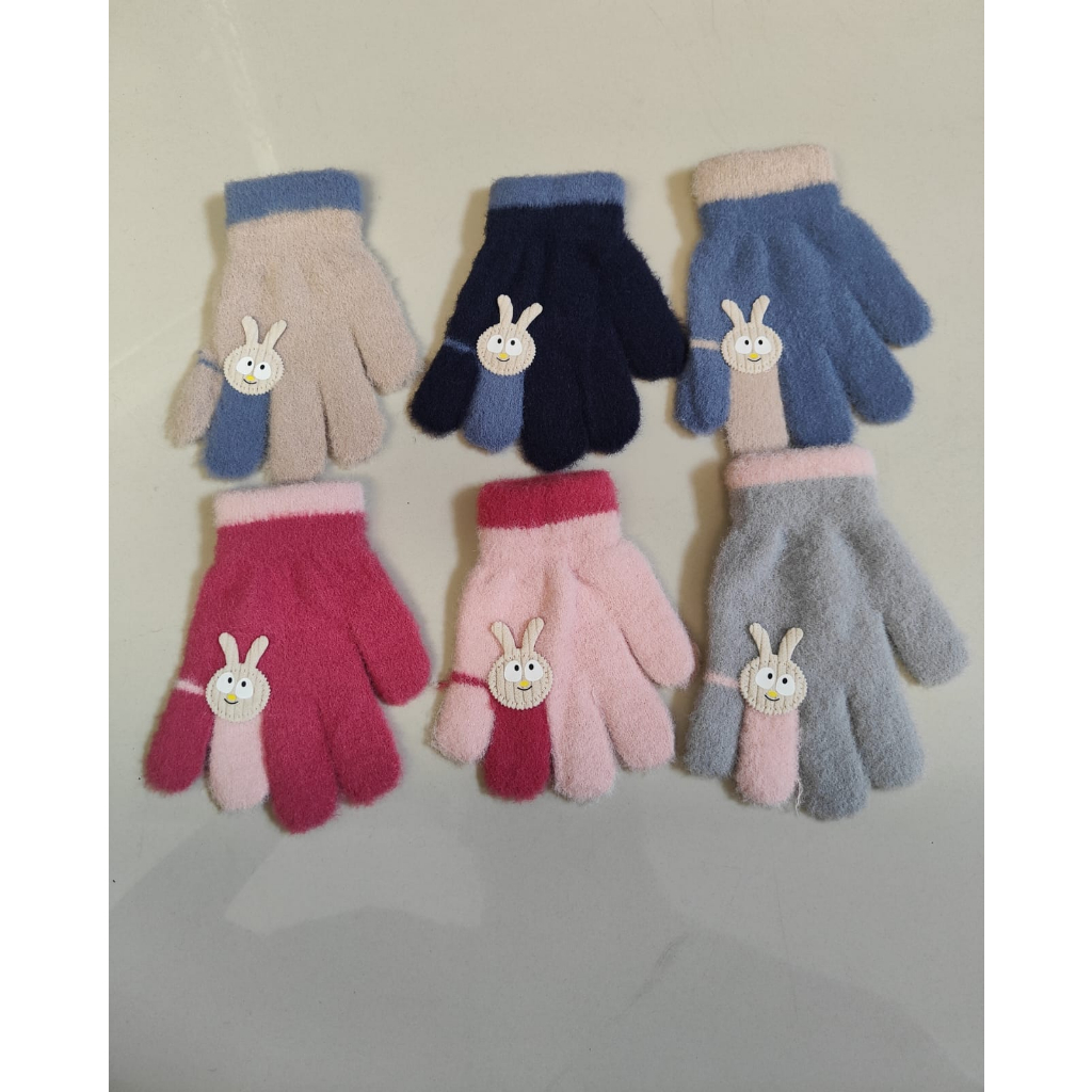 Sarung Tangan Anak Perempuan Laki Umur 2-12thn