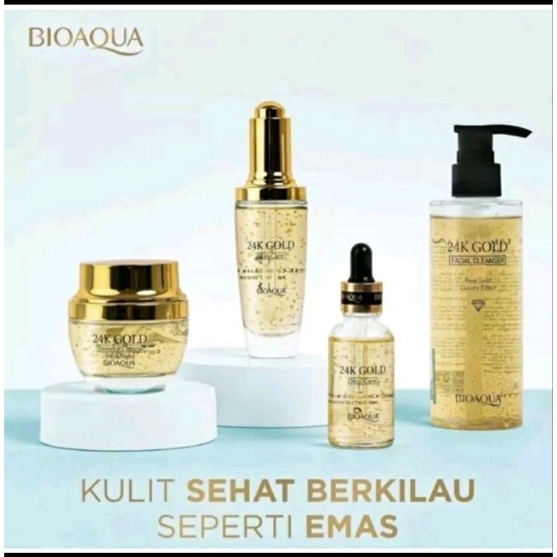 BIOAQUA 24K GOLD Series Cleanser / Serum / Essence Cream / Toner - Bio Aqua