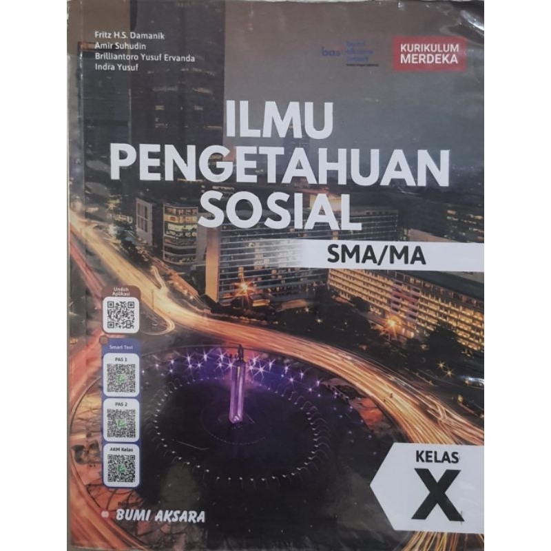 

IPS SMA / MA X / Kurikulum Merdeka
