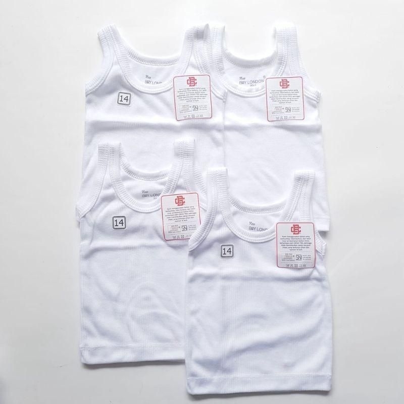 BOY LONDON - Singlet Anak Singlet Boy London anak/Kaos Dalam Anak Premium (3pc)