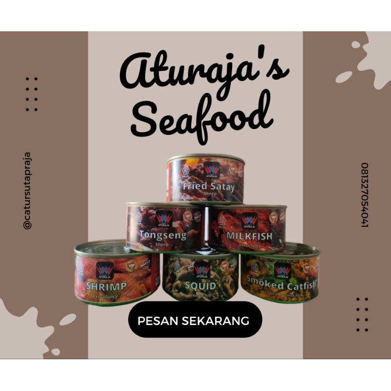

Seafood Kaleng || Ikan Kaleng || Olahan Domba Kaleng