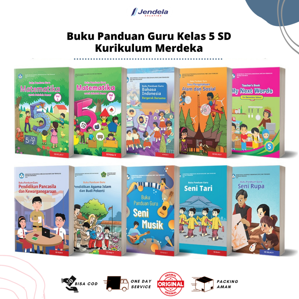 Buku Panduan Guru Kelas 5 SD Kurikulum Merdeka - Buku Guru Kelas 5 Kurikulum Merdeka