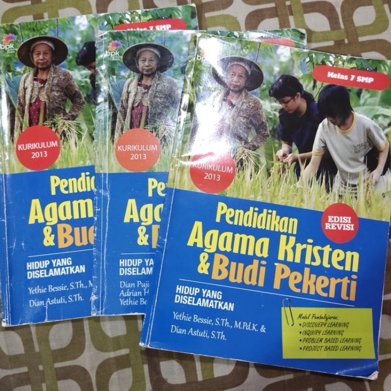 Pendidikan Agama Kristen & Budi Pekerti Kelas 7 SMP BPK gunung mulia