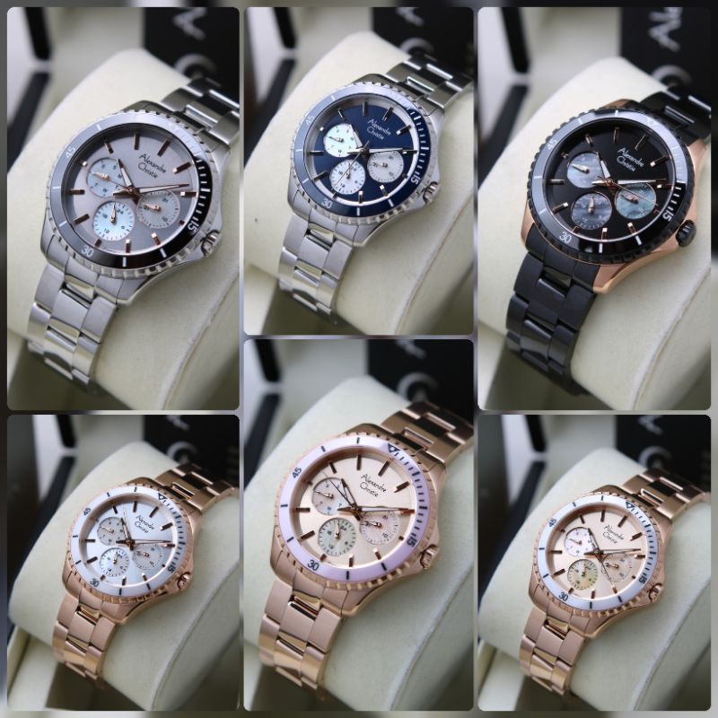 ALEXANDRE CHRISTIE 2A54 / 2A54BF WANITA ORIGINAL GARANSI 1TAHUN