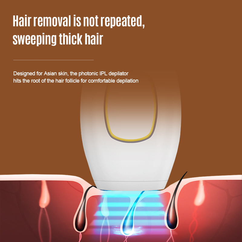 IPL Laser Hair Removal Perontok Bulu Permanent Alat Penghilang Bulu Hair Removal Tanpa Sakit alat penghilang bulu permanen menghilangkan bulu