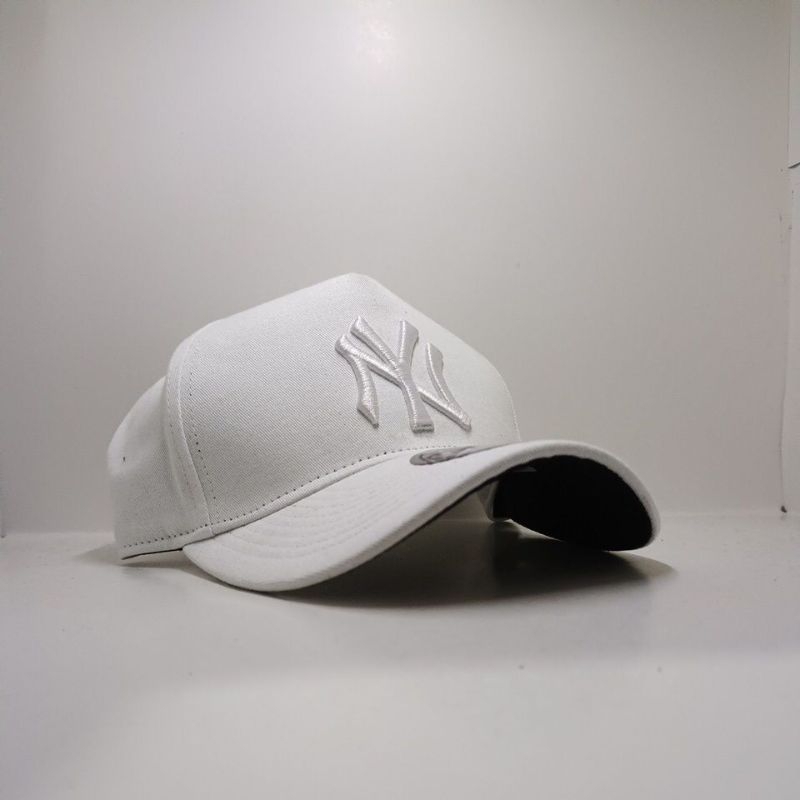NY Putih/Bahan Putih/Topi Premium