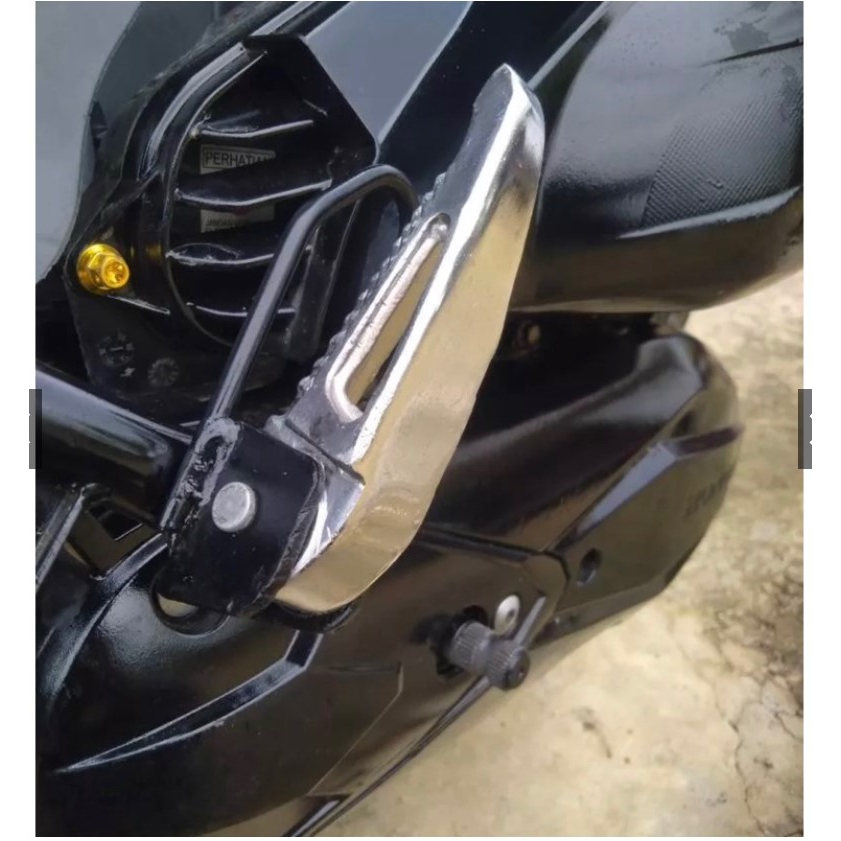 STEP BELAKANG HONDA BEAT VARIO SCOOPY CHROME CROM CROME