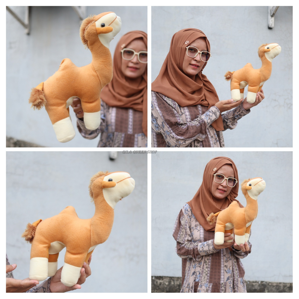 BONEKA UNTA L terlaris, murah cod cocok untuk hadiah jemaah umroh haji