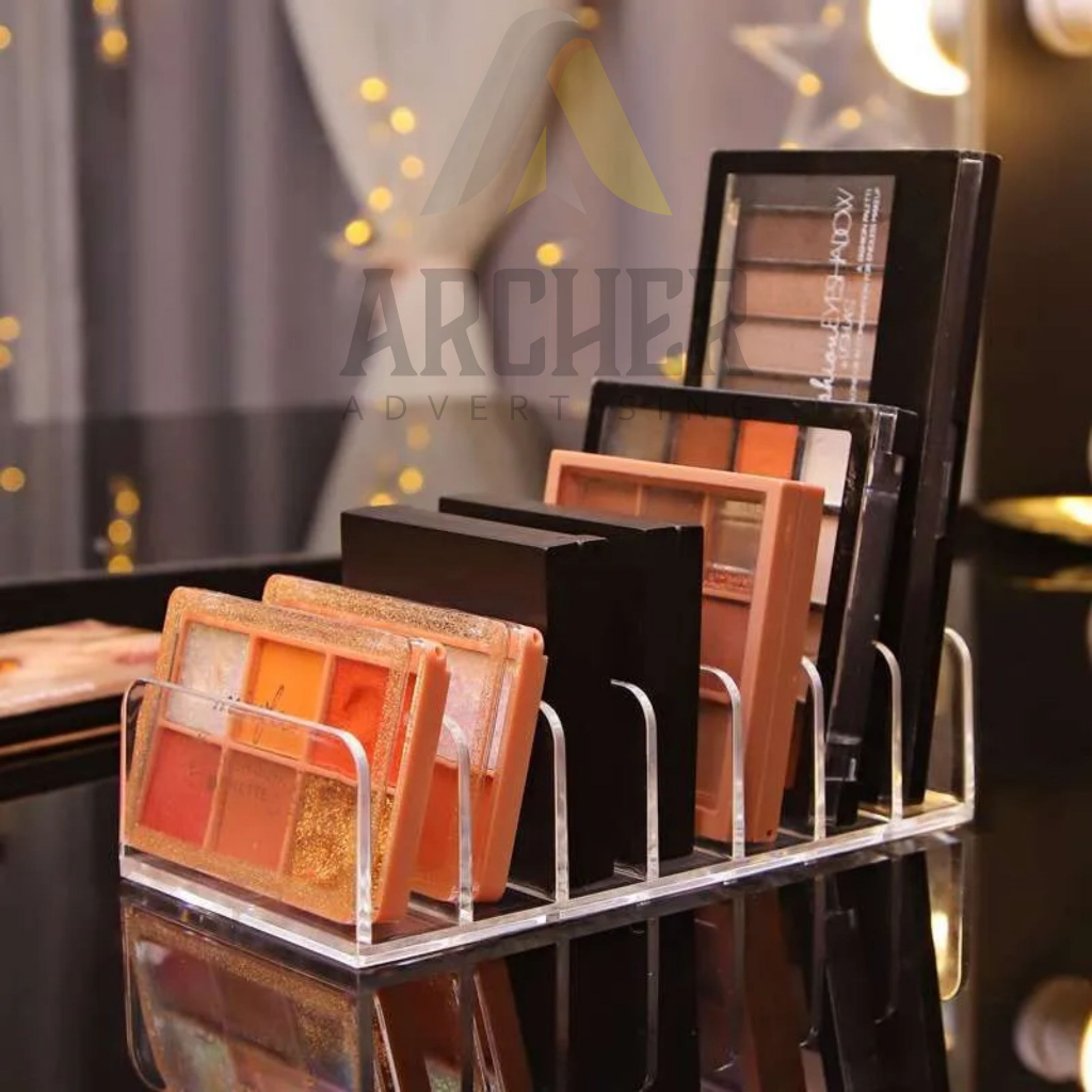 ORGANIZER RAK KOSMETIK GRID TEMPAT PENYIMPANAN MAKE UP KOSMETIK AKRILIK