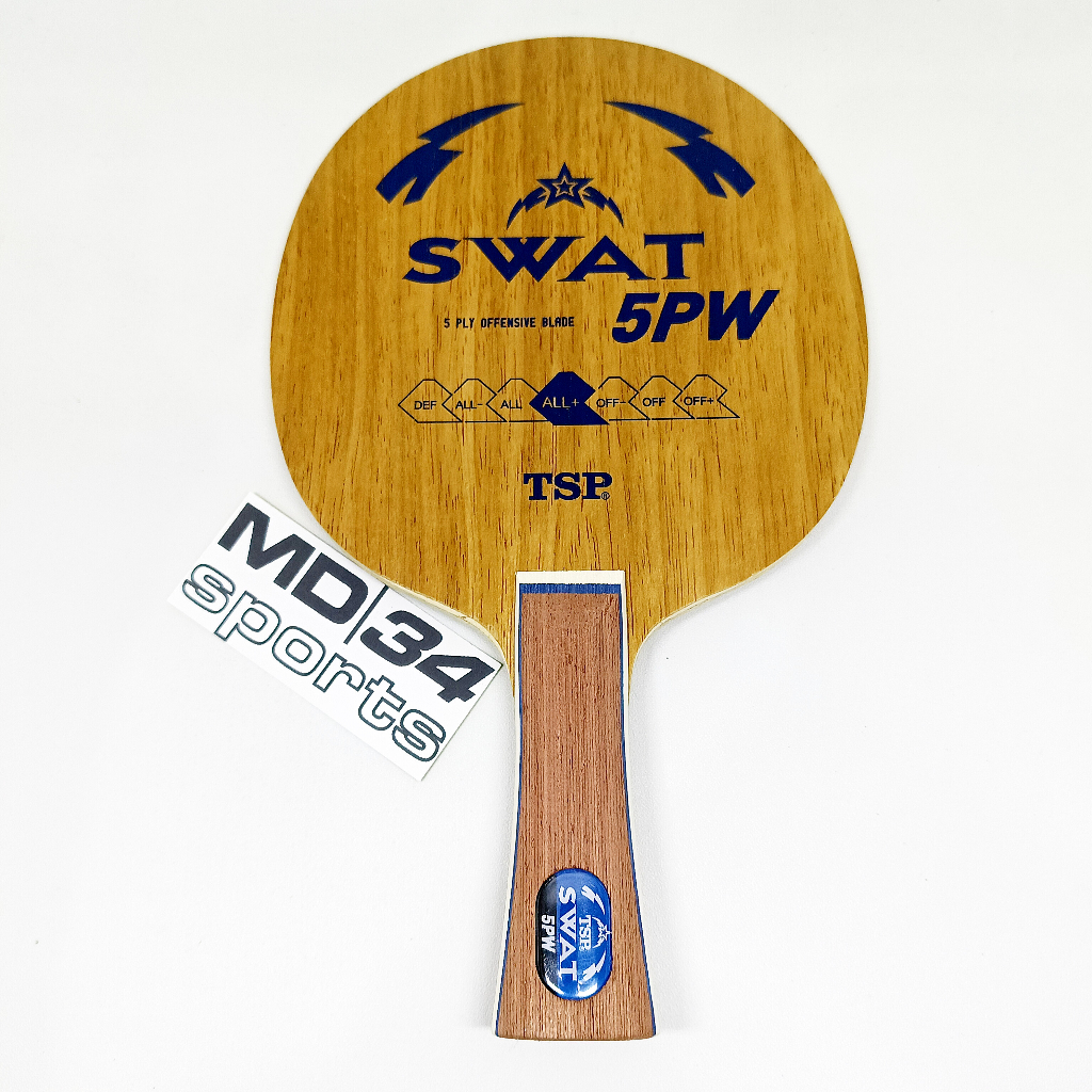 KAYU TSP SWAT 5PW - blade / kayu / bet pingpong murah