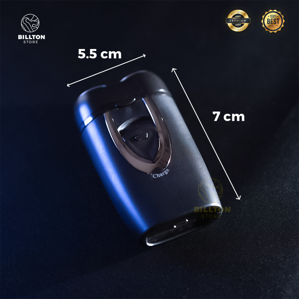 Alat Cukur Elektrik Close Cut Shaver Pria / Alat Cukur Bulu Halus 4D Touch Shaver