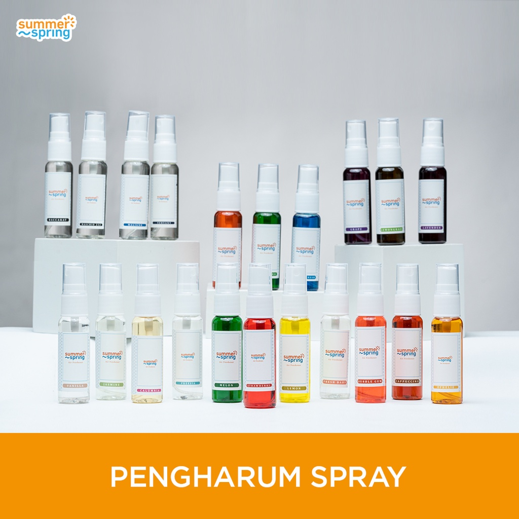 Pengharum Spray / Pengharum Mobil/Ruangan/Toilet Spray | Bisa COD