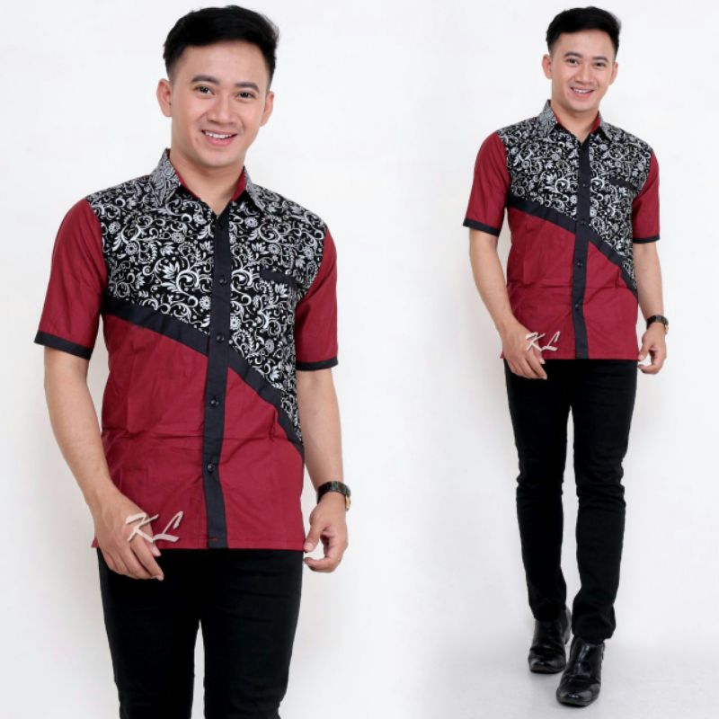 KEMEJA BATIK PRIA ORIGINAL M.L.XL.XXL