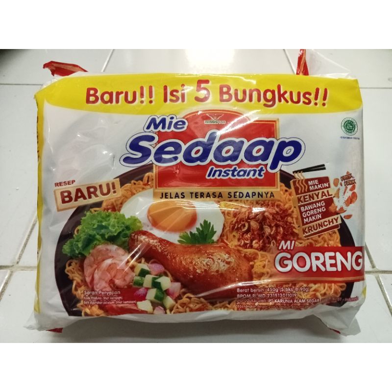 

Mie Sedaap Pack isi 5