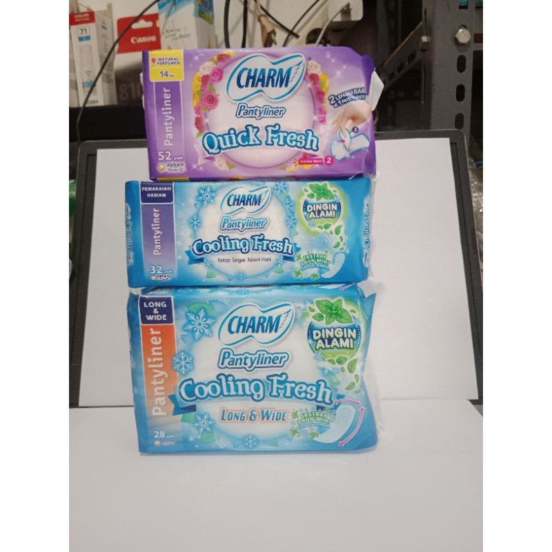 Charm Softex Pantyliner Cool