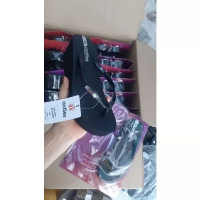 Sandal Wanita ARDILES ORIGINAL Jepit Tinggi 6Cm