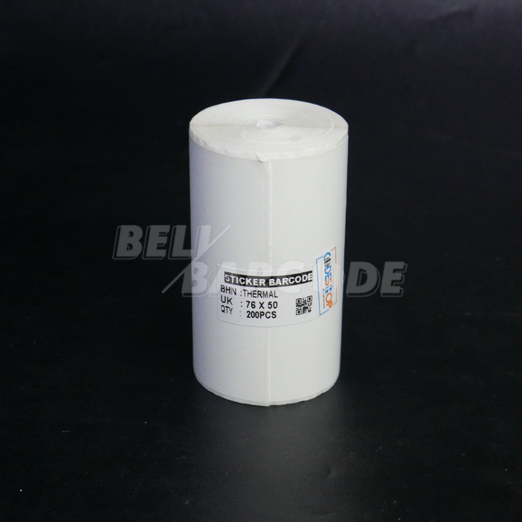 Label Thermal 76 x 50 mm Coreles isi 200 Pcs Stiker Printer 80mm 76x50