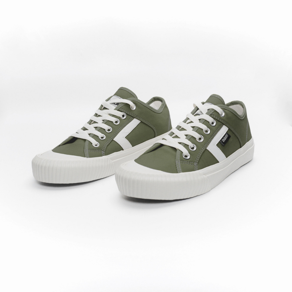 Sepatu Zasaka mandalungan green Army original pria dan wanita