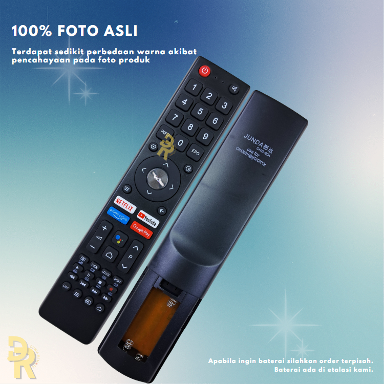 Remot Remote Smart TV Android CHANGHONG/CHIQ LED/LCD Non voice
