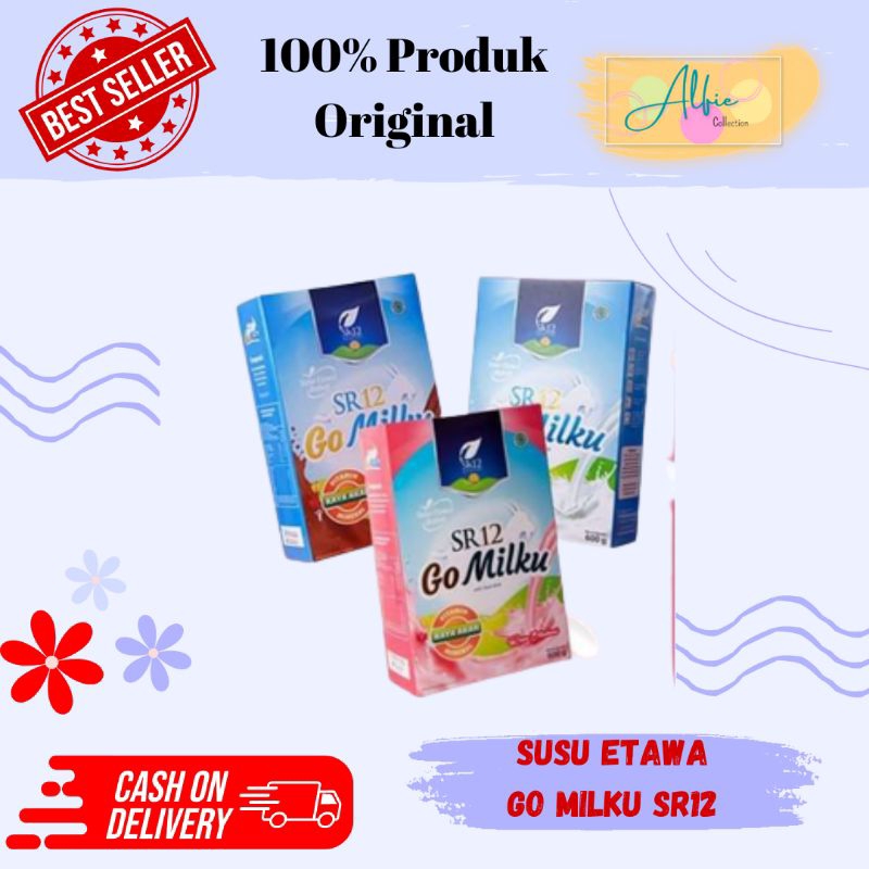 

GoMilku SR12 Susu Etawa Premium Halal BPOM Anti Prengus 600gr