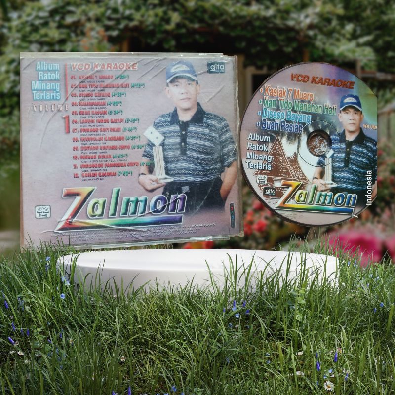 KASET CD VCD JADUL karaoke MINANG ( zalmon )