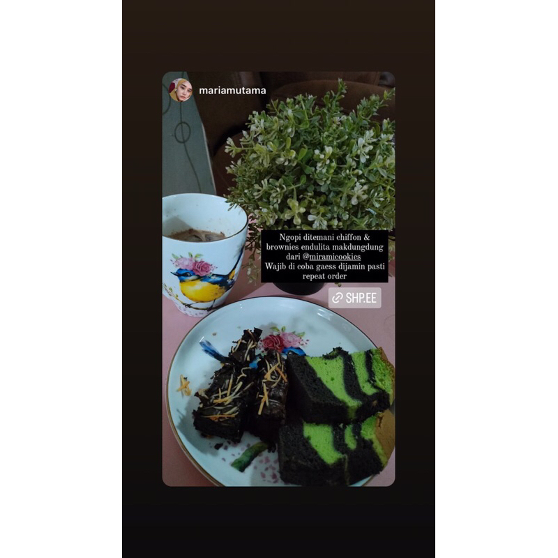 

Xmaster CHIFFON PANDAN KETAN HITAM CHIFFON KEJU