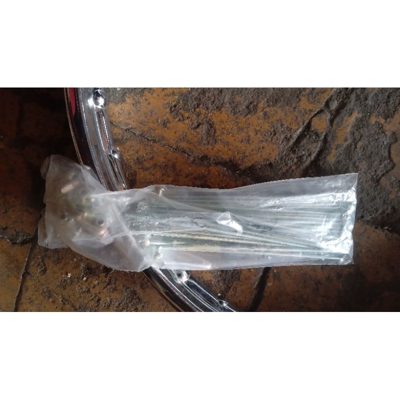 Velg ring 17x120 + jari-jari depan honda astrea grand/legenda/prima