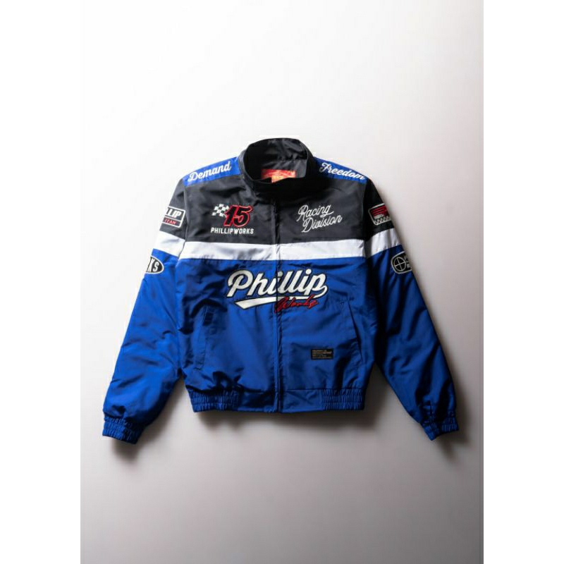 JAKET NASCAR RACING SPEED RIDER ORIGINAL PHILLIP WORKS