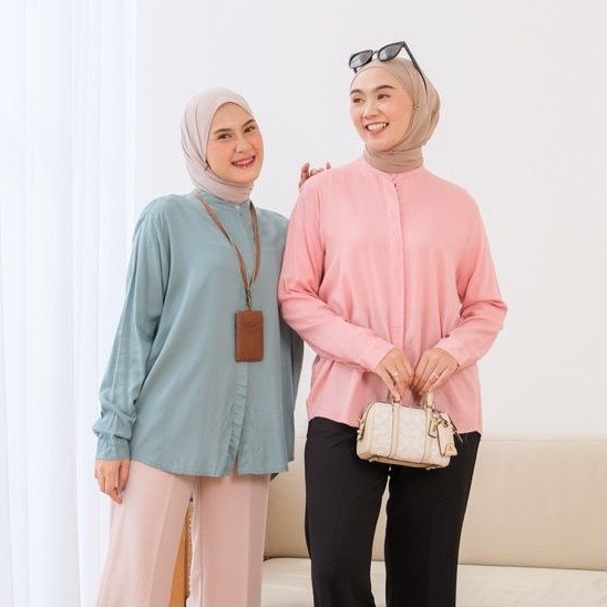 KEMEJA MAUDY SHIRT // Kemeja Rayon wanita