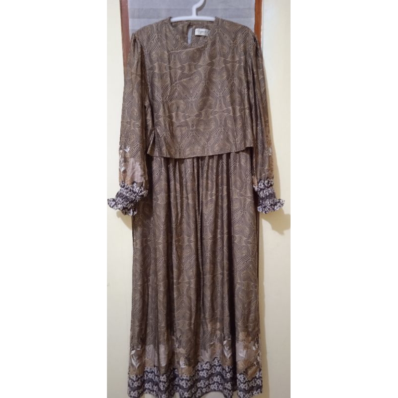 preloved baju mayoutfit size L Zevishka Maxi dress