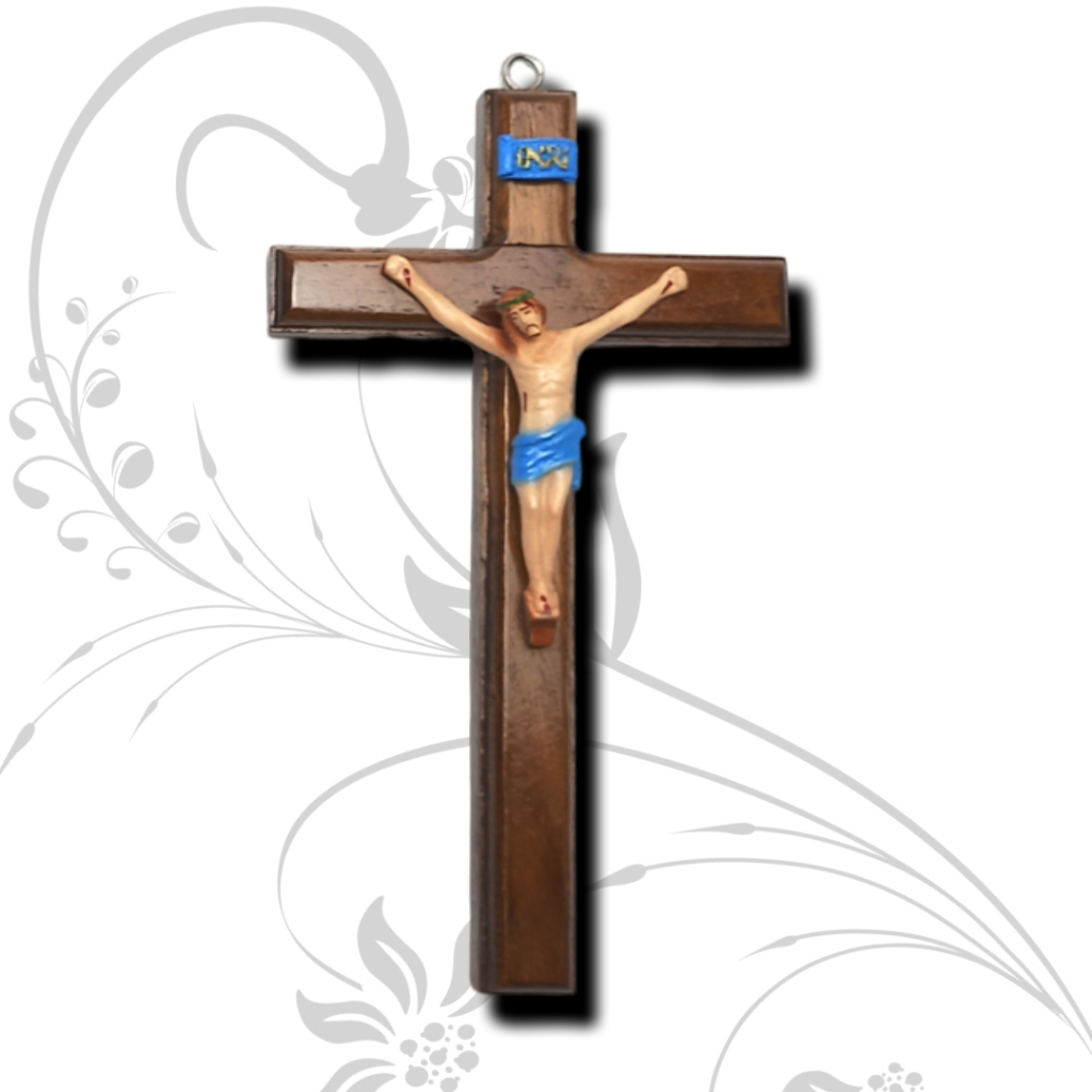 Salib Dinding Korpus Fiber 20 cm/Salib Gantung/Salib Hiasan Dinding/aneka Salib Dinding Katolik