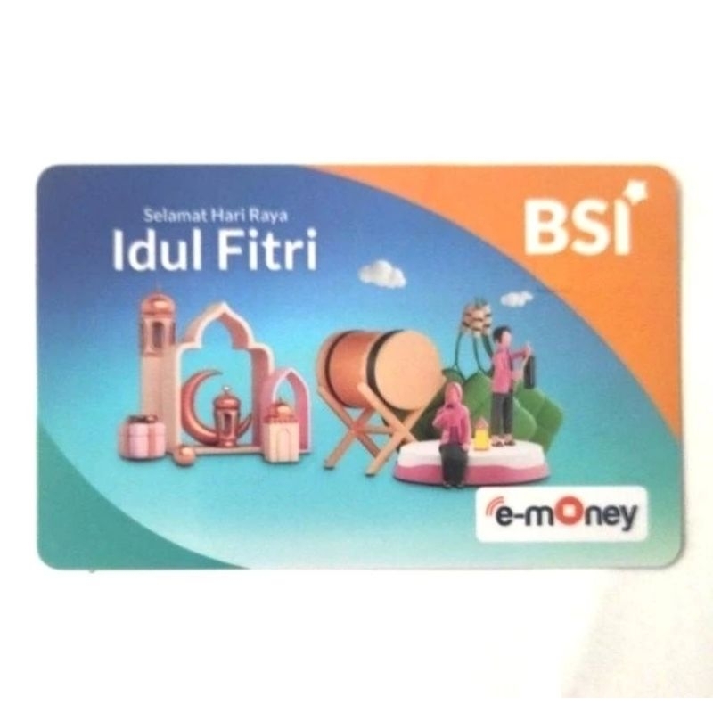 Kartu etoll emoney BSI Bank Syariah Indonesia not Flazz or Brizzi