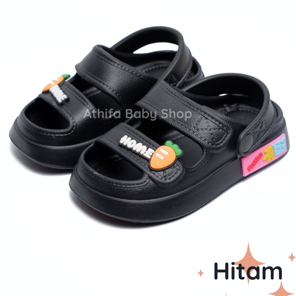 Sandal Slop Anak Perempuan Balita Tali Belakang Usia 3 4 5 6 7 Tahun Tanggung Sendal Baim Spon Gunung Balita Cewek 077