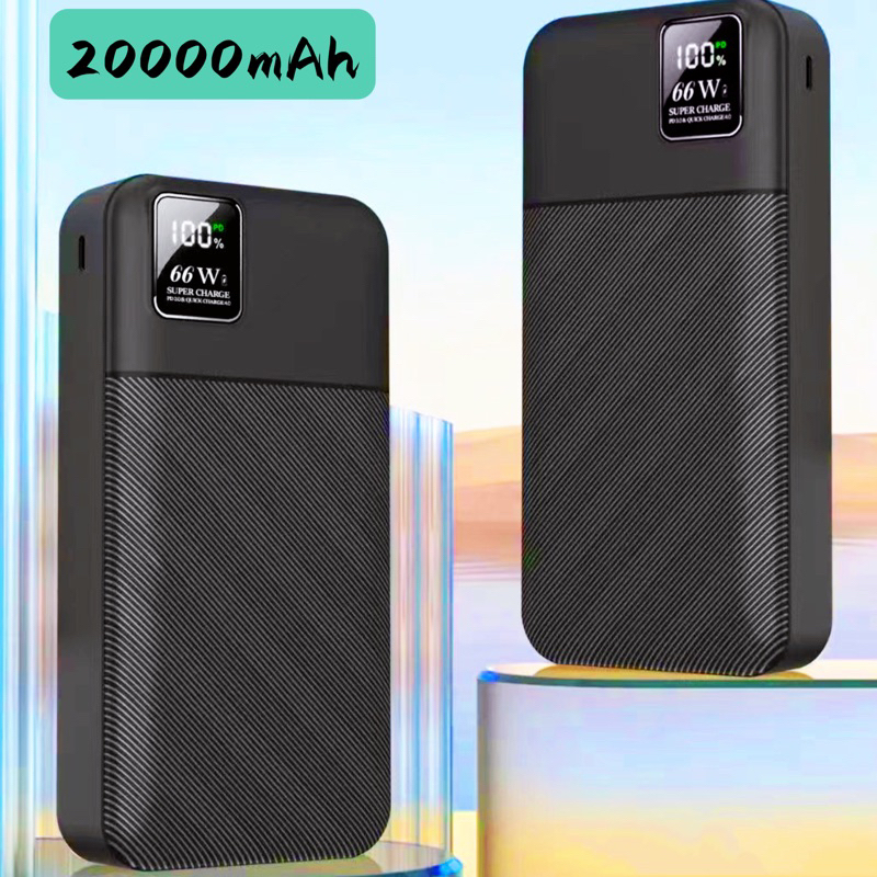 PowerBank 20000mAh  30000mAh 66W PD Power Delivery Super Fast Charging