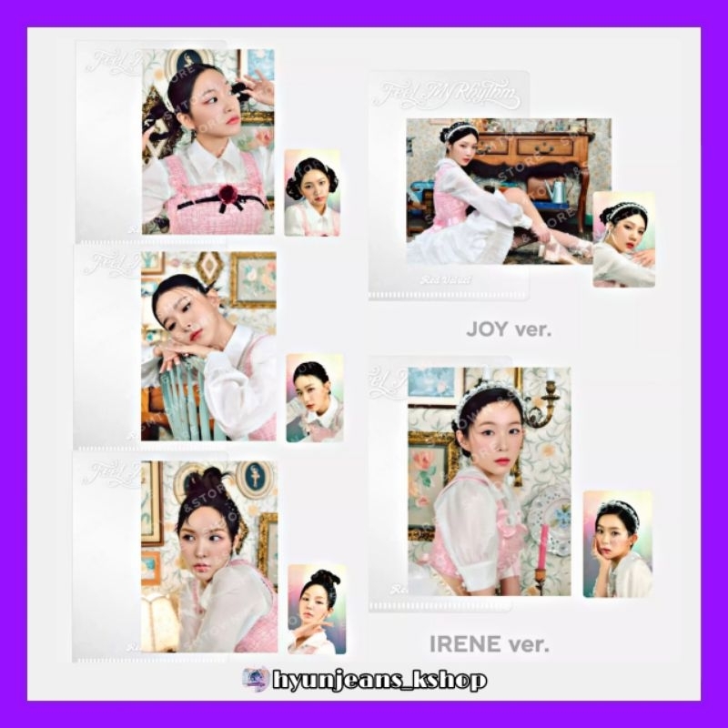[READY STOCK] RED VELVET (MD) - FEEL MY RHYTHM (Postcard + Hologram Photocard Set) Irene, Yeri, Seul